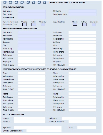 Img of enrollment form